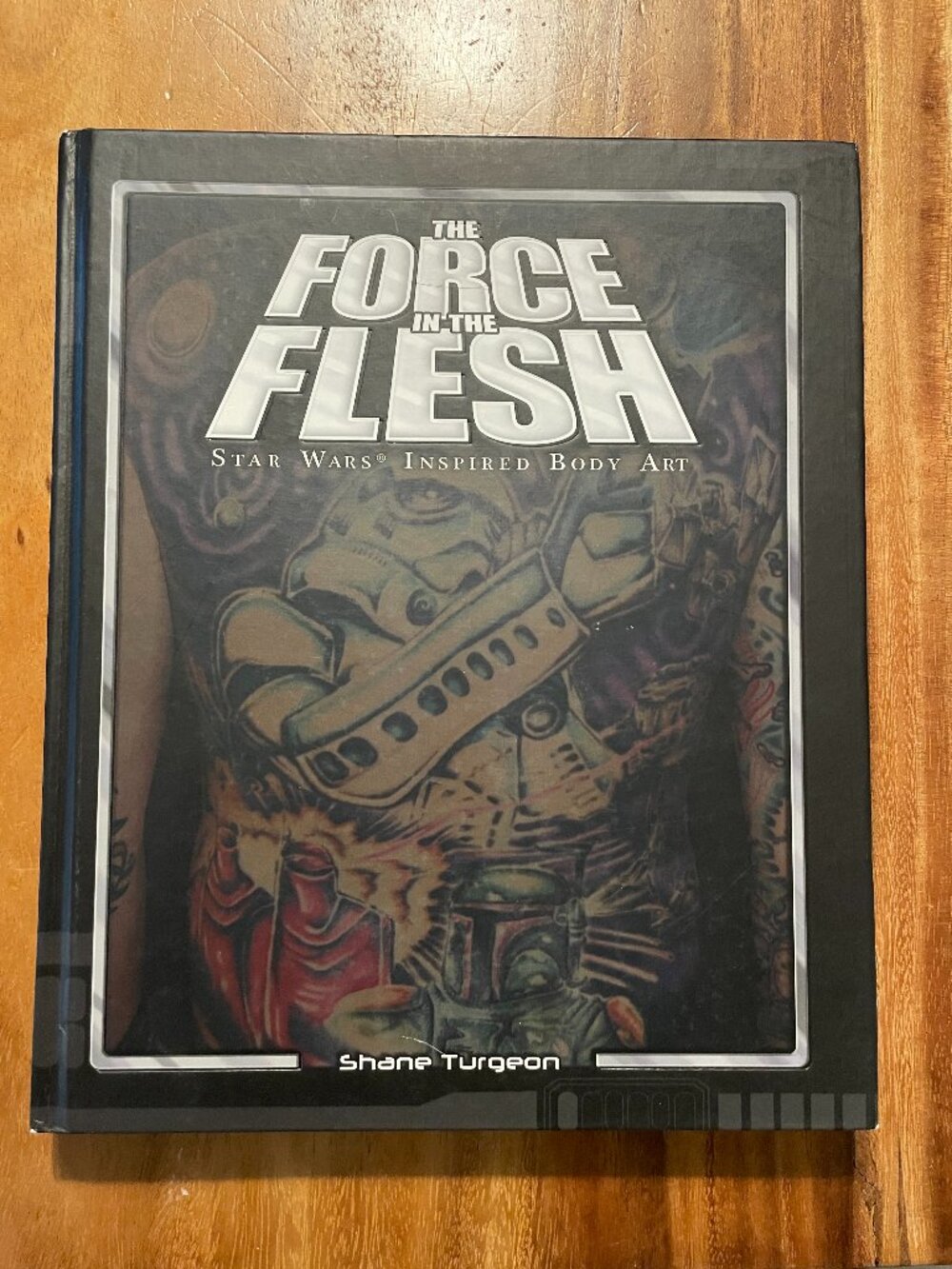 The Force in the Flesh Star Wars Body Art Shane Turgeon Jeff Correll 2x Signed